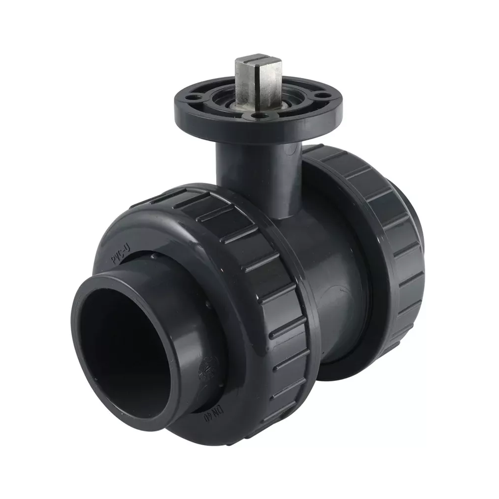 Двухходовой шаровый кран BPVC, G3/4, ПВХ