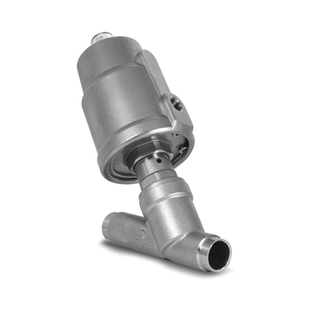 ASV-W-032-SS063 Клапан с пневмоуправлением, Dn32, приварка, НЗ