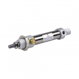 RPC 020.0050 FS Пневмоцилиндр D = 20 мм, S = 50 мм, с фронтальной возвратной пружиной