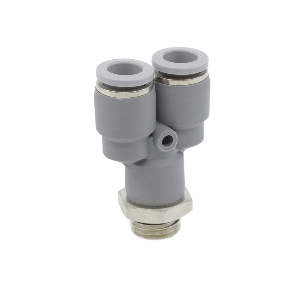 Тройник цанговый Y-образный с резьбой PRYO-1/4-8 Pemaks